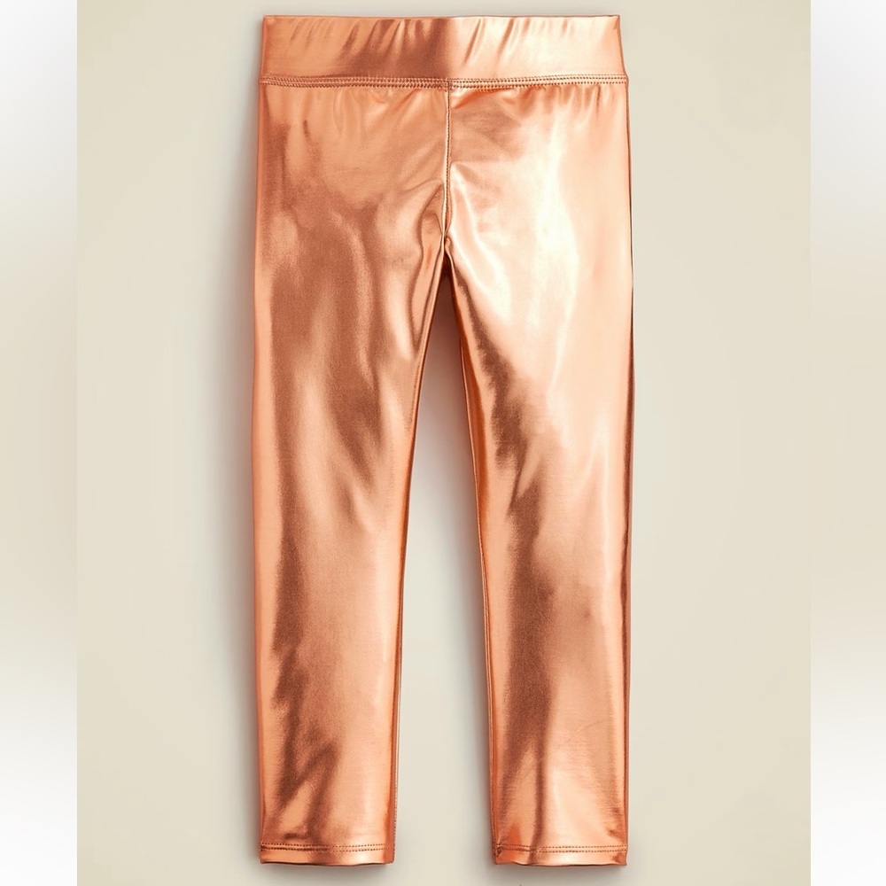 Crewcuts metallic leggings